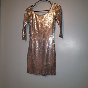 Sexy sequin cocktail dress